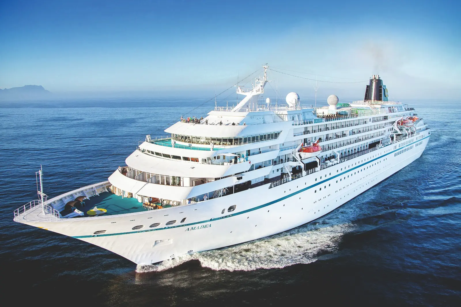 MS AMADEA at sea